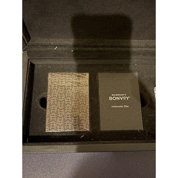 Marriott Bonvoy Ambassador Elite Gift Set – Box, Cards, Acrylic Paperweight - Picture 3 of 5